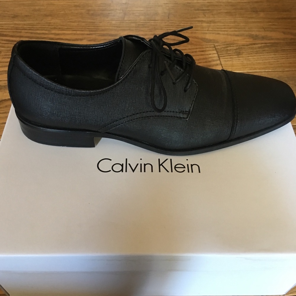 NWT Calvin Klein Men’s Black Dress Shoes
